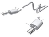Borla 2011 Ford Mustang 3.7L 6cyl 6spd RWD SS S-Type Catback Exhaust thumbnail 2