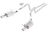 Borla 2011 Ford Mustang 3.7L 6cyl 6spd RWD SS S-Type Catback Exhaust thumbnail 4