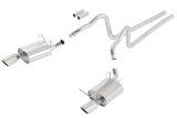 Borla 2011 Ford Mustang 3.7L 6cyl 6spd RWD SS S-Type Catback Exhaust thumbnail 5