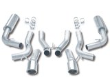 Borla 96-02 Viper GTS/R/T-10 Coupe/Convertible 2dr w/ 2.5in Inlets SS Catback Exhaust System thumbnail 1