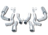 Borla 96-02 Viper GTS/R/T-10 Coupe/Convertible 2dr w/ 2.5in Inlets SS Catback Exhaust System thumbnail 3