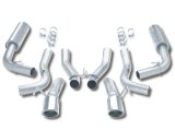 Borla 96-02 Viper GTS/R/T-10 Coupe/Convertible 2dr w/ 2.5in Inlets SS Catback Exhaust System thumbnail 4