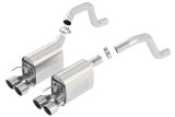 Borla 06-13 Chevy Corvette C6 ZO6/ZR1 Manual Trans S-Type II Rear Section Exht Dual Rd Rolled Tips thumbnail 6
