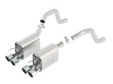 Borla 06-13 Chevy Corvette C6 ZO6/ZR1 Manual Trans S-Type II Rear Section Exht Dual Rd Rolled Tips thumbnail 7