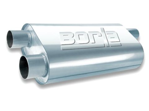 Borla Universal Performance 2.5in Inlet/Outlet Turbo XL Muffler thumbnail 4
