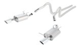Borla 11-12 Ford Mustang 3.7L AT/MT RWD 2dr ATAK SS Catback Exhaust thumbnail 1