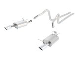 Borla 11-12 Ford Mustang 3.7L AT/MT RWD 2dr ATAK SS Catback Exhaust thumbnail 2