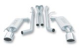 Borla 05-06 Pontiac GTO Coupe 2dr 6.0L 8cyl AT/MT 4spd/6spd RWD SS Catback Exhaust w/ inXin Pipe thumbnail 1