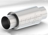 Borla 3 -1/2in In/Out x 5in Round x 8in Long XR-1 Sportsman Shorty Racing Muffler thumbnail 6
