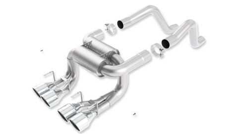 Borla 06-12 Chevrolet Corvette Z06/ZR1 6.2L/7.0L 8cyl Aggressive ATAK Exhaust (rear section only) thumbnail 1