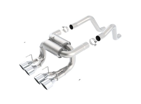 Borla 06-12 Chevrolet Corvette Z06/ZR1 6.2L/7.0L 8cyl Aggressive ATAK Exhaust (rear section only) thumbnail 2