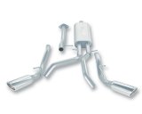 Borla 09-12 Chevrolet Silverado / 09-12 GMC Sierra 1500 WT/SLE/LT 4.8L/5.3L/6.0L SS Catback Exhaust thumbnail 1