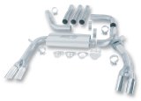Borla 84-92 Chevrolet Camaro / Pontiac Trans Am 5.0L/5.7L V8 3in Adj SS Cat-Back Exhaust w/ Adapters thumbnail 1