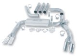 Borla 84-92 Chevrolet Camaro / Pontiac Trans Am 5.0L/5.7L V8 3in Adj SS Cat-Back Exhaust w/ Adapters thumbnail 6