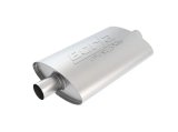 Borla Pro-XS 2inch, 2inch, 14inch x 9-1/2inch x 4inch Oval Cen/Cen w/o Notch Turbo Muffler thumbnail 7