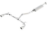 Borla 13-15 Scion FR-S 2.0L 4cyl 6spd / 13 Subaru BRZ 2.0L 4cyl 6spd SS Catback Exhaust thumbnail 6