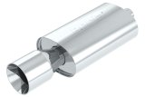 Borla Wailtail Oval 2-1/4in x 5in Side Round Out Boomer Muffler thumbnail 5