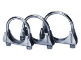 Borla Universal 2-1/2in Stainless Saddle Clamps thumbnail 8