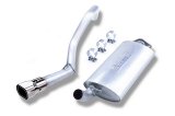 Borla 00-06 Jeep Wrangler Sport/SE/X/Rubicon Sahara 2.5L/4cyl 4.0L/6cyl SS Catback Exhaust thumbnail 3
