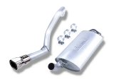 Borla 00-06 Jeep Wrangler Sport/SE/X/Rubicon Sahara 2.5L/4cyl 4.0L/6cyl SS Catback Exhaust thumbnail 8