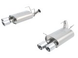 Borla 13-14 Mustang Shelby GT500 GT 5.8L V8 RWD Dual Split Rear Exit ATAK Exhaust Rear Section Only thumbnail 2