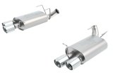 Borla 13-14 Mustang Shelby GT500 GT 5.8L V8 RWD Dual Split Rear Exit ATAK Exhaust Rear Section Only thumbnail 6
