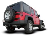 Borla 12-16 Jeep Wrangler JK 3.6L AT/MT 4Wheel 4dr Truck Single Split Rear Exit Catback Exhaust thumbnail 8