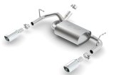 Borla 12-16 Jeep Wrangler 3.6L AT/MT 4WD Single Split Rr Exit Touring Exhaust (rear section only) thumbnail 1