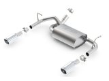 Borla 12-16 Jeep Wrangler 3.6L AT/MT 4WD Single Split Rr Exit Touring Exhaust (rear section only) thumbnail 2