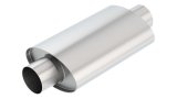 Borla XR-1 Multi-Core 3in Ctr-Ctr Oval 16in x 4.25in x 7.88in Rotary Engine Equipped Racing Muffler thumbnail 6