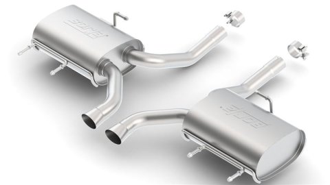 Borla 11-14 CTS Coupe V6 3.6L AT RWD/AWD Dual Ctr Rear Exit Touring Exhaust (REAR SECTION ONLY)