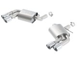 Borla 2016 Chevy Camaro 6.2L AT/MT S-Type Rear Section Exhaust w/o Dual Mode Valves thumbnail 2