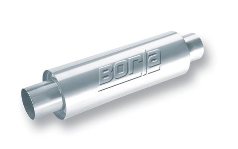 Borla XR-1 Racing Sportsman 3.5 inch Center-Center 15in x 5in Round Muffler thumbnail 1