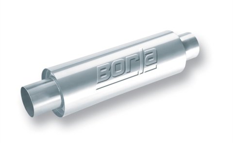 Borla XR-1 Racing Sportsman 3.5 inch Center-Center 15in x 5in Round Muffler thumbnail 4