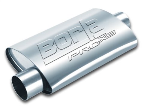 Borla Universal 4in x 9-1/2in x 14in Oval Center/Offset 3in Inlet/Outlet ProXS Muffler thumbnail 7