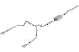 Borla 19 Chevrolet Silverado/GMC Sierra 1500 6.2L SS ATAK Catback Exhaust - Square Chrome Tips thumbnail 1