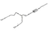 Borla 19 Chevrolet Silverado/GMC Sierra 1500 6.2L SS ATAK Catback Exhaust - Square Chrome Tips thumbnail 2