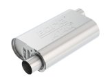 Borla CrateMuffler Small Block Chevrolet ATAK 2.5in Offset/Offset 14inx4.35inx9in Muffler thumbnail 6