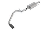 Borla 2019 Ford Ranger XL/XLT/Lariat 2.3L 2/4WD WB S-Type Catback Exhaust w/ Blk Chrome Tip thumbnail 2