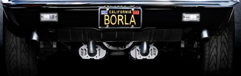 Borla CrateMuffler Stock SBC 283/327/350 S-Type 2.5in Offset/Center 14inx4.35inx9in Oval Muffler