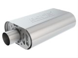 Borla CrateMuffler Stock SBC 283/327/350 S-Type 2.5in Offset/Center 14inx4.35inx9in Oval Muffler thumbnail 3