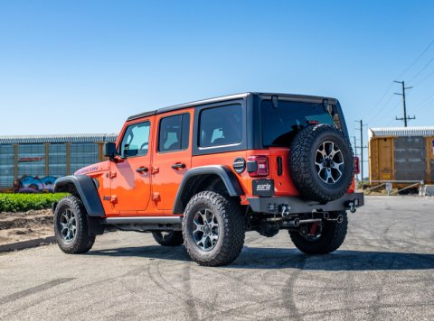 Borla 18-19 Jeep Wrangler JL/JLU 2.0L 4Cyl 2DR/4DR Axle Back Exhaust S-Type w/ 3.5in Tips thumbnail 2