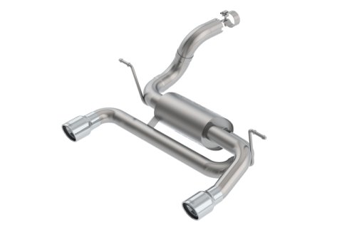 Borla 18-19 Jeep Wrangler JL/JLU 2.0L 4Cyl 2DR/4DR Axle Back Exhaust S-Type w/ 3.5in Tips thumbnail 6