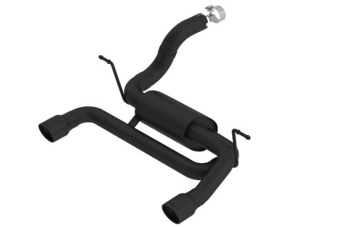 Borla 18-19 Jeep Wrangler JL/JLU 2.0L 4Cyl 2DR/4DR Axle Back Exhaust S-Type w/ 3.5in Tips - Black thumbnail 2