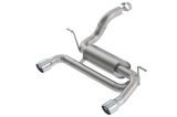 Borla 18-19 Jeep Wrangler JL/JLU 2.0L 4Cyl 2DR/4DR Axle Back Exhaust ATAK w/ 3.5in Tips thumbnail 6