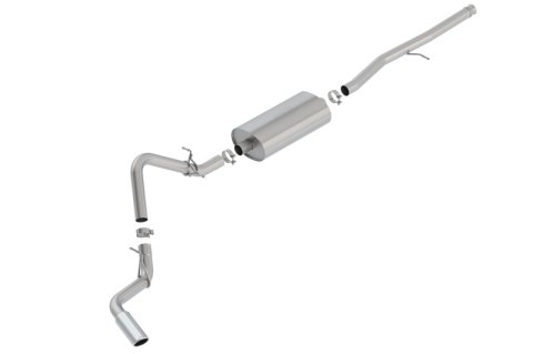 Borla 2019 Silv/Sierra C/B Exhaust Touring 1500 5.3L V8 AT 2&4WD EC STB(78.8) CC SB(69.3) 147.4 WB