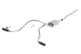 Borla 14-19 Chevrolet Silverado / GMC Sierra 1500 Cat-Back Touring Exhaust - 4in Tip thumbnail 2