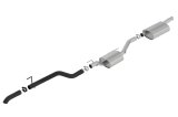 Borla 2020 Jeep Gladiator JT 3.6L V6 AWD 2.75in Touring Climber Black Turndown Tip & Over-Axle thumbnail 2