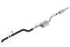 Borla 2020 Jeep Gladiator JT 3.6L V6 AWD ATAK Climber Catback w/ Black Turndown Tip & Over-Axle thumbnail 3