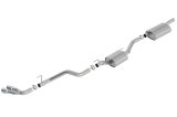 Borla 2020 Jeep Gladiator JT 3.6L V6 AWD Touring Dual Side Catback w/ Chrome Tips thumbnail 2